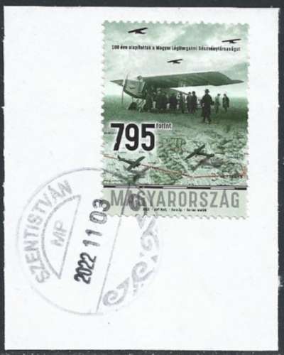 Hongrie - 2022 - Y&T  4864 (o) - Cancelled - Used (sur fragment )