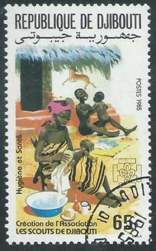 Djibouti - Y&T 0606 (o) - Scoutisme -