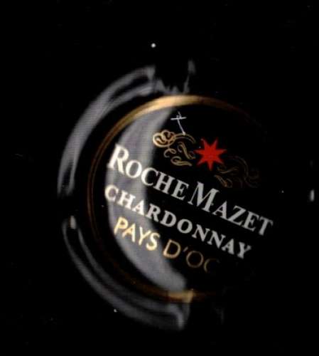 Capsule de vin blanc Roche Mazet Chardonnay pays d'Oc