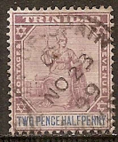 trinité ... n° 46  obliteré ... 1896