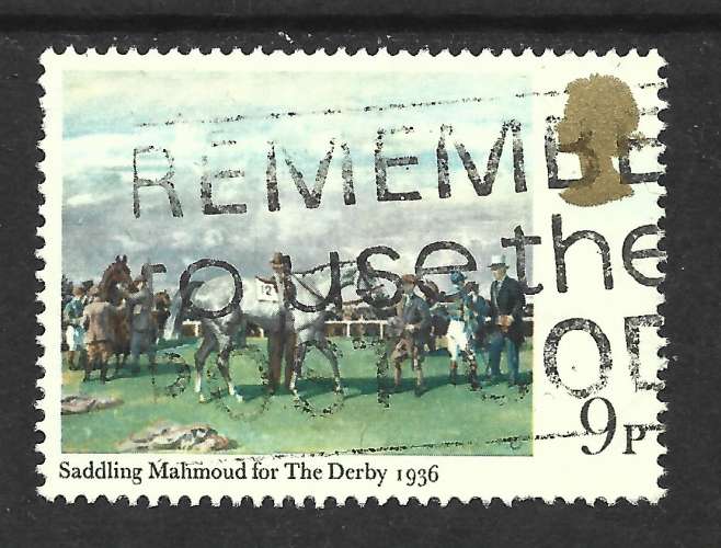 Grande-Bretagne 1979 - Y & T : 0892 - Peinture : chevaux