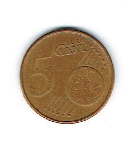 PORTUGAL  2004 - PIÈCE DE 5 CENT D'EURO ÉTAT COURANT. 