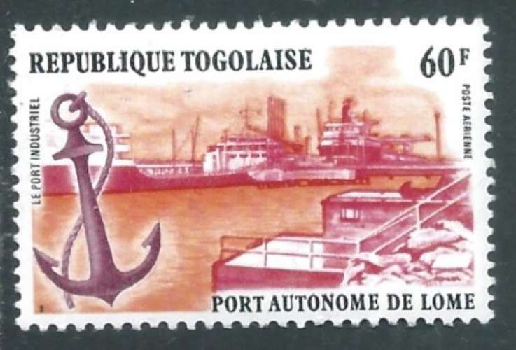 Togo - Poste Aérienne - Y&T 0342 (o) - Ports -