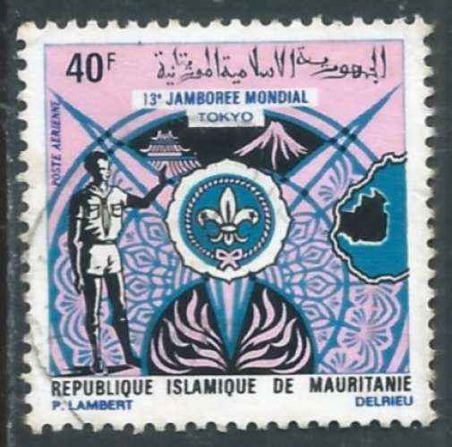 Mauritanie - Poste Aérienne - Y&T 0113 (**) - Scoutisme -