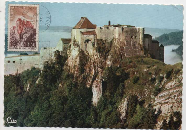 cpsm maximum  25 Château de Joux YT 1441