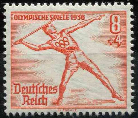 ALLEMAGNE REICH 1936 NEUF** MNH N° 568