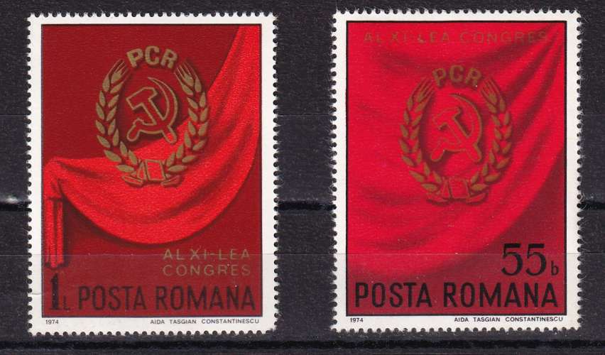 Série de 2 valeurs neuves MNH N° Yvert 2875 2876