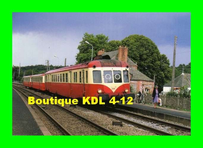 ART 059 - Autorail X 2441 en gare - LAILLE - Ille et Vilaine - SNCF