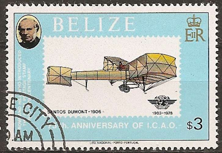 bélize ... n° 437  obliteré ... 1979