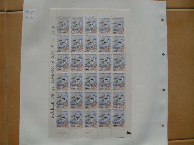 Y.T. 2785 à 2788 Neuf feuilles entières