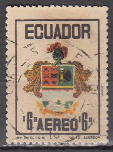 Equateur 1972  Y&T  PA 558   oblitéré  