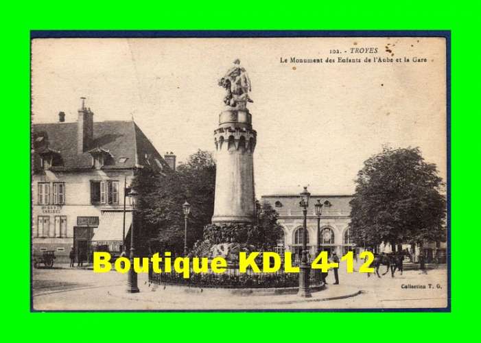 TG 102 - Monument des enfants de l'Aube - TROYES - Aube