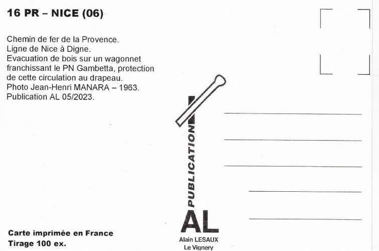 *AL CF 871 à 883 - PR 15 et 16 - Lot de 15 cartes postales - Chemin de Fer de la Provence 