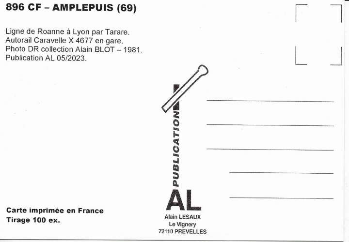 *AL CF 884 à 898 - Lot de 15 cartes postales - Chemin de Fer - Région 5/6 SNCF