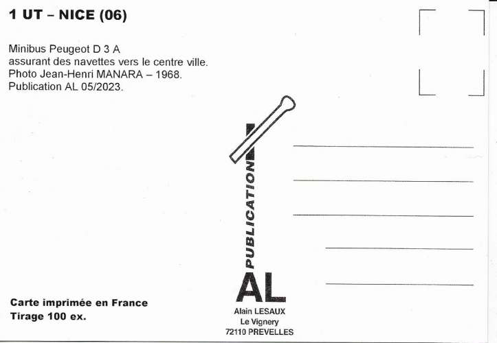 *AL UT 1 à 12 - Lot de 12 cartes postales - Véhicules utilitaires