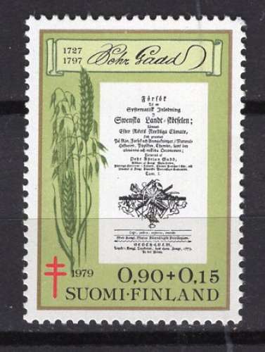 FINLANDE 1979 SURTAXE AU PROFIT DE LA TUBERRCULOSE  NEUF**
