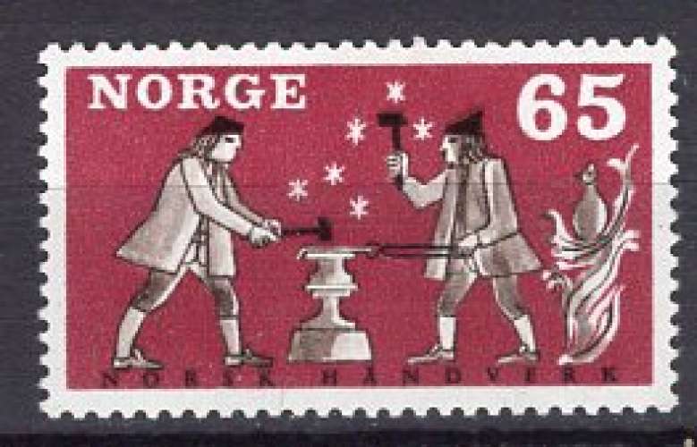 NORVEGE 1968 METIERS L'ARTISANAT  NEUF**