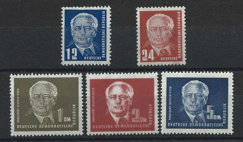 Allemagne RDA N°6/9A** (MNH) 1950 - Président W. Pieck
