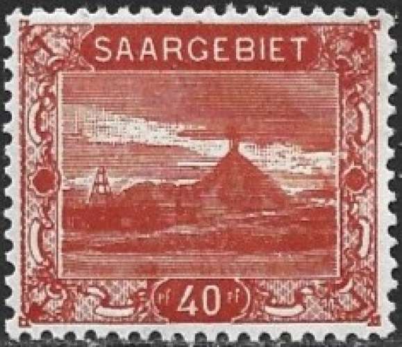 Sarre - 1921 - Y&T 58 ** - MNH 