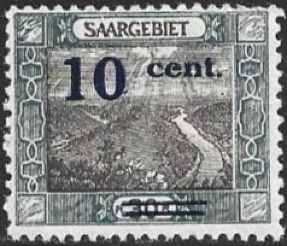 Sarre - 1921 - Y&T 71 ** - MNH 