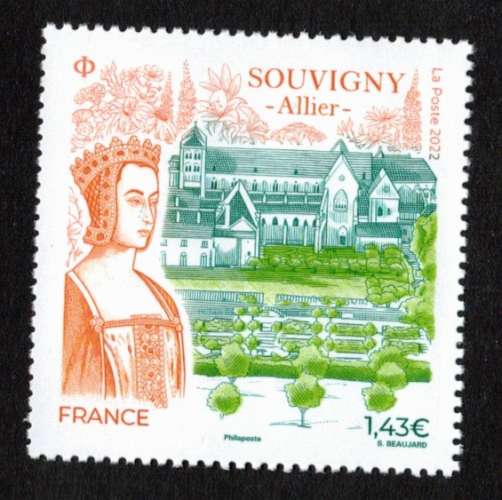 France 2022  Y&T ** Souvigny Allier