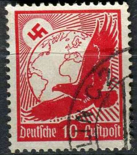 ALLEMAGNE REICH 1934 OBLITERE Poste aérienne N° 44