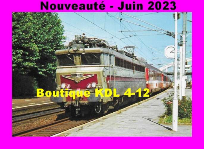 RU 2071 - Train, loco CC 40107 en gare - AULNOYE - Nord - SNCF