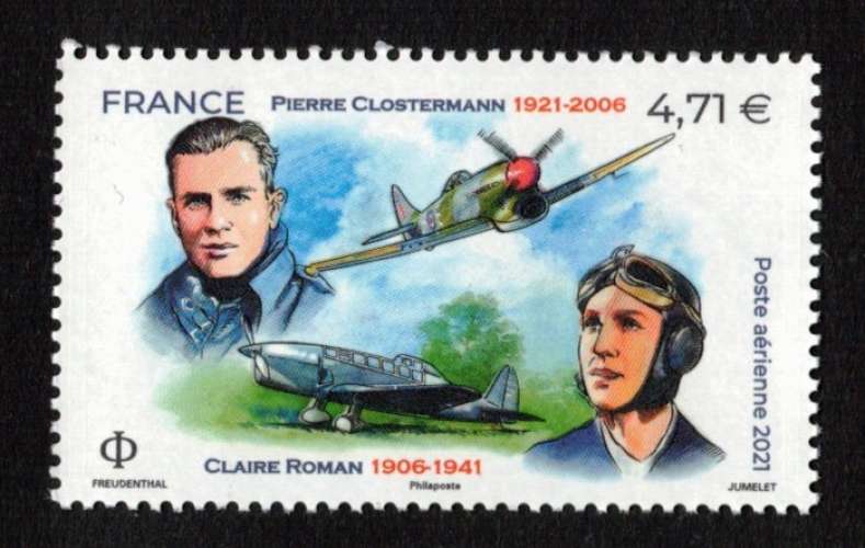 France 2021 PA Y&T ** P Clostermann et C Roman