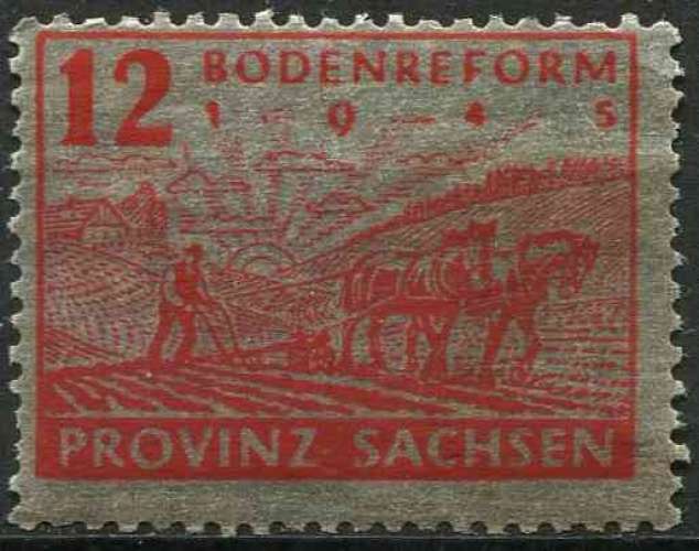 ALLEMAGNE SAXE 1945 NEUF** MNH N° 21A