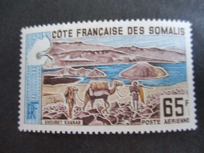 cote des somalis y & t poste aerienne 44  *1965