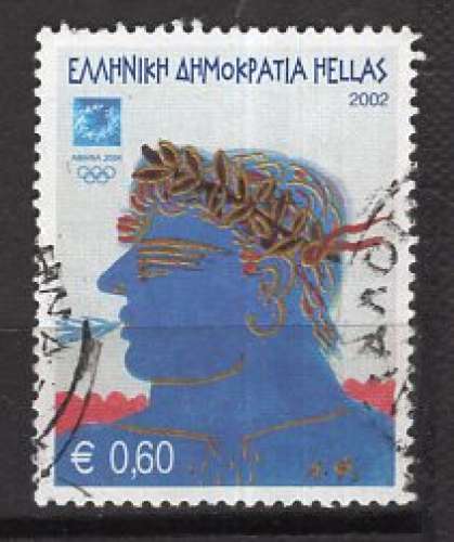 GRECE 2002 JEUX OLYMPIQUES D'ATHENES OBLITERE