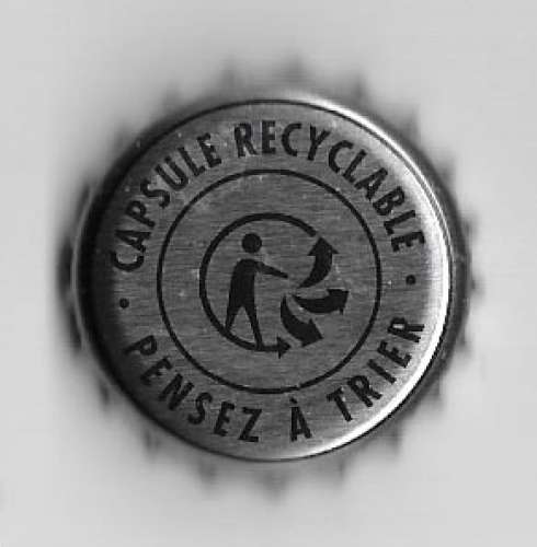 Capsule bière Fischer - Capsule recyclable....Pensez à trier