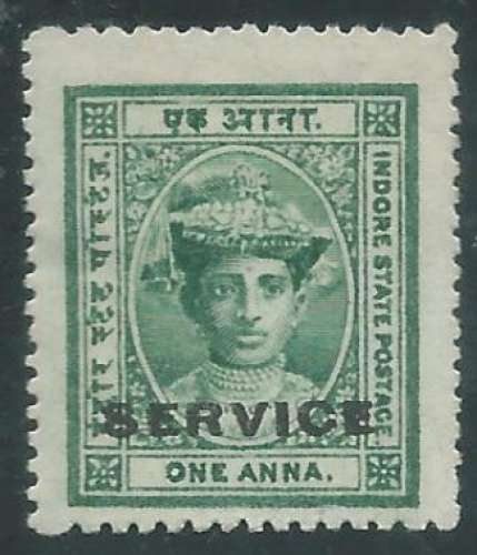 Inde - Etats Princiers - Holkar - Service - Y&T 0003 (o) 