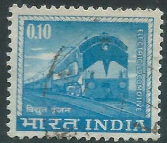 Inde - Y&T 0192 (o) - Locomotive électrique -