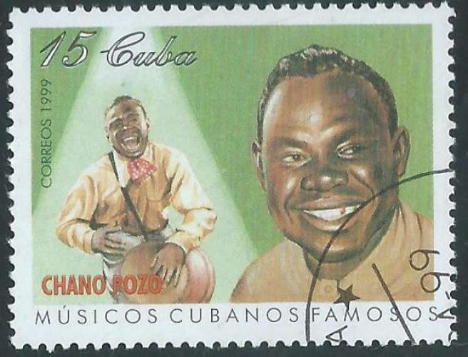Cuba - Y&T 3791 (o) - Musiciens -