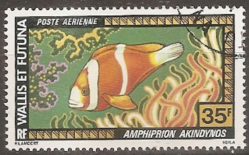 wallis et futuna ... P.A. n° 77  obliteré ... 1978