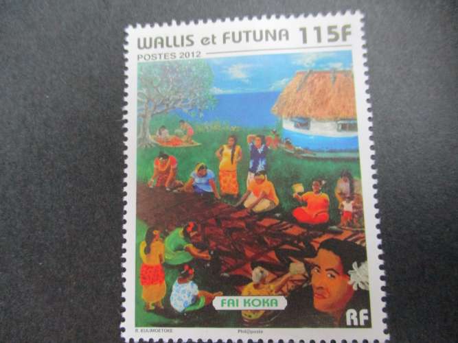 Wallis et Futuna y & t  761 & 762 ** 2012