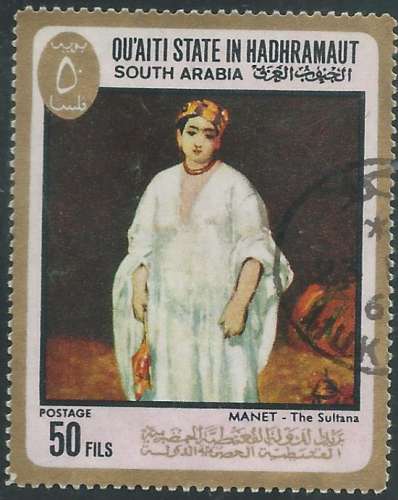Arabie du Sud - Qu'aiti - Y&T 0087 (o) - Tableaux -