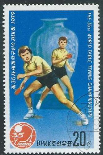 Corée du Nord - Y&T 1497 (o) - Tennis de table -
