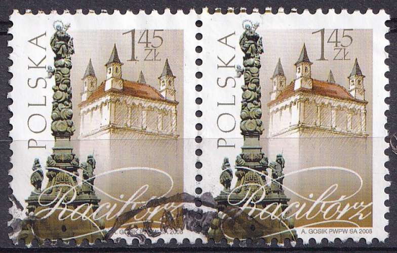 Pologne 2008 Y&T 4103 oblitéré - Raciborz 