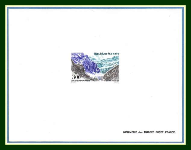 Epreuve de Luxe N° 2547 ** MNH Cirque de Gavarnie 1988 
