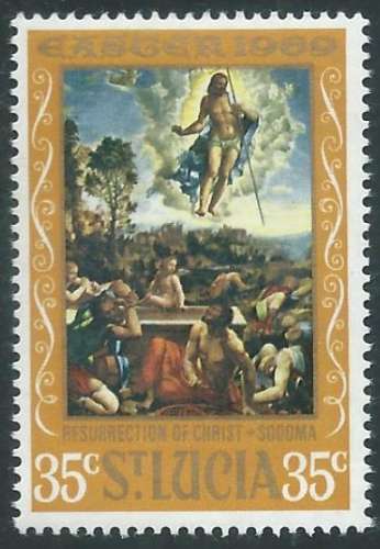 Sainte Lucie - Y&T 0246 (**) - Pâques -
