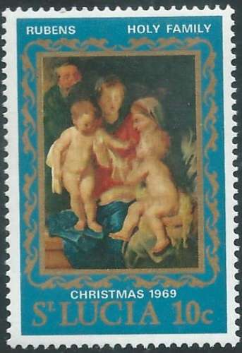 Sainte Lucie - Y&T 0256 (**) - Noël -