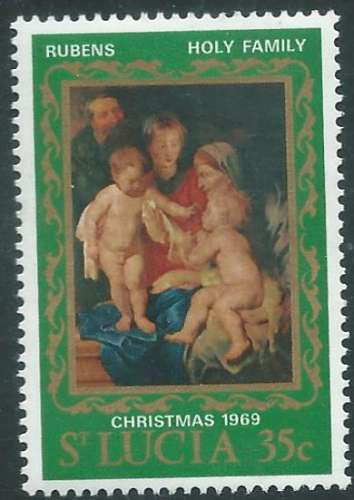 Sainte Lucie - Y&T 0258 (**) - Noël -