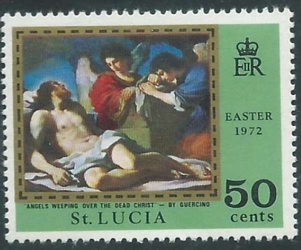 Sainte Lucie - Y&T 0313 (**) - Pâques -