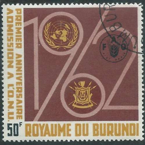 Burundi - Y&T 0068 (o) - ONU -
