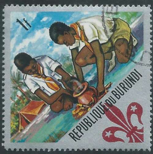 Burundi - Y&T 0239 (o) - Scoutisme -