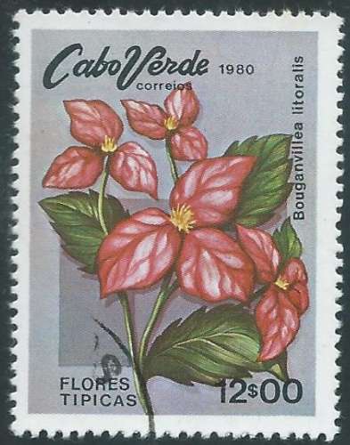 Cap Vert - Y&T 0441 (o) - Fleurs -