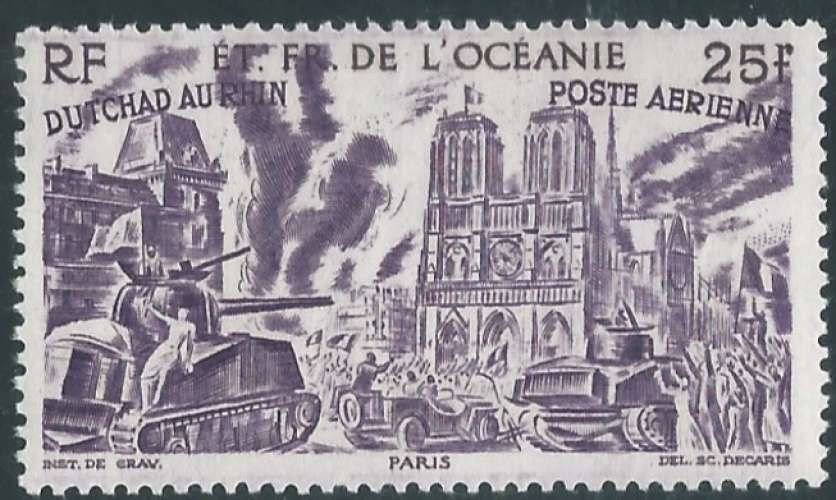 Océanie - Poste Aérienne - Y&T 0024 (**) 