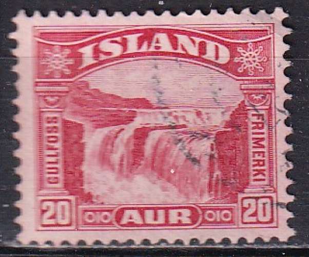 islande ... n° 140  obliteré ... 1931